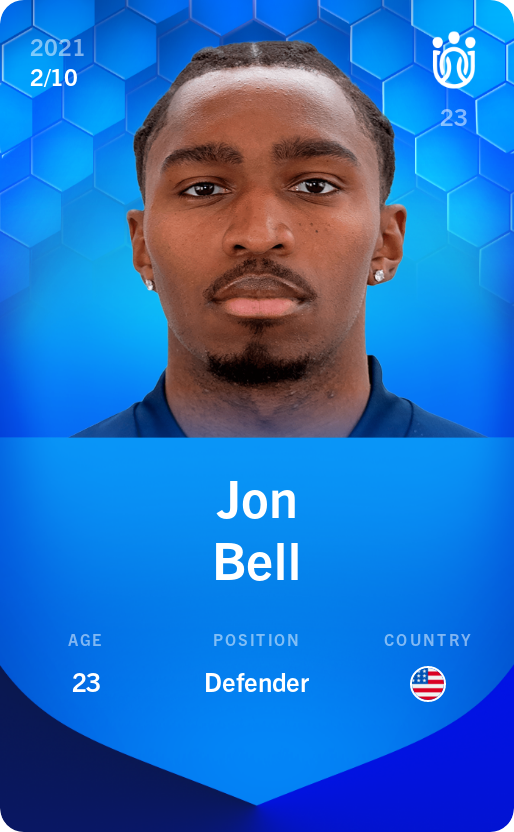Sorare - Sorare Official - Jon Bell 2021-22 • Super Rare 2/10 - NFT # 56771433037016010221536072547986747946688894860377604811216501874327528783744