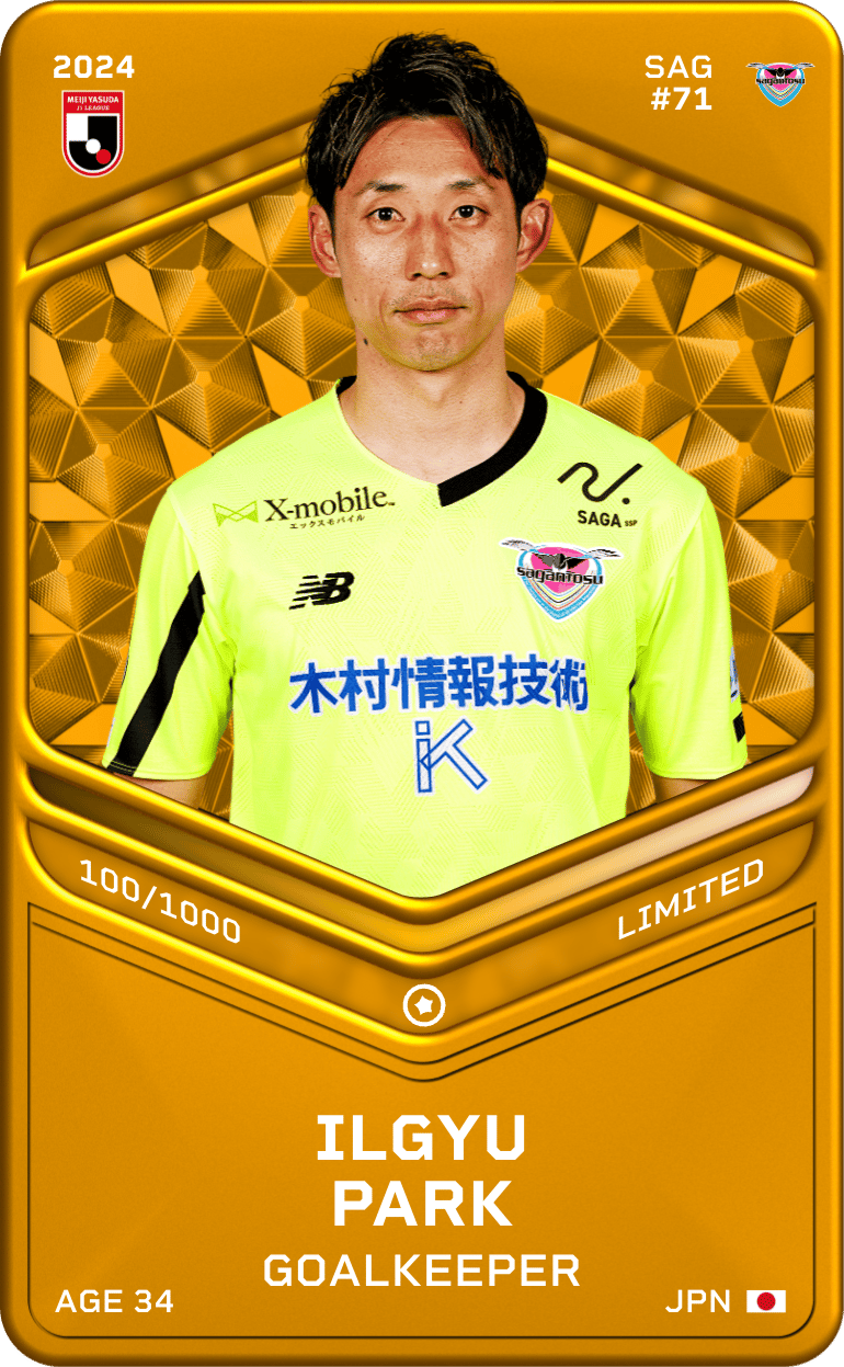 IlGyu PARK 2024-25 • Limited 100/1000