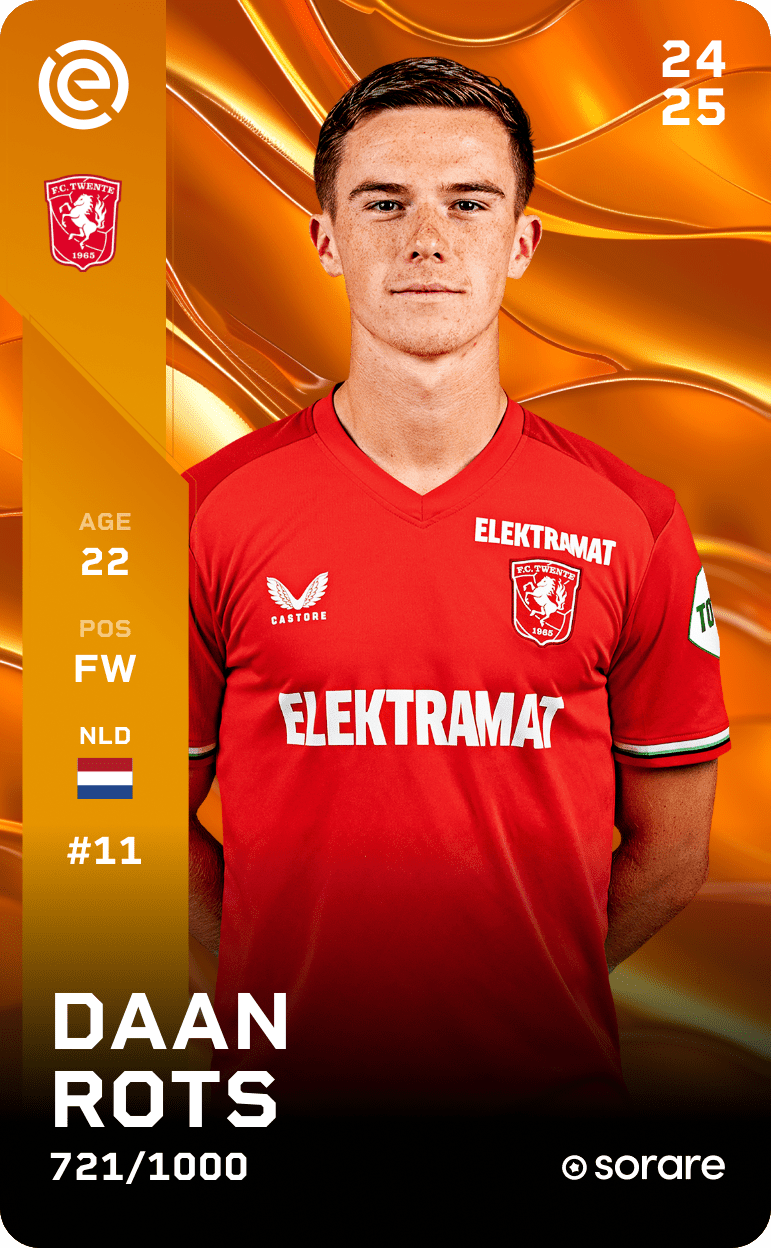 Daan Rots 2024-25 • Limited 721/1000