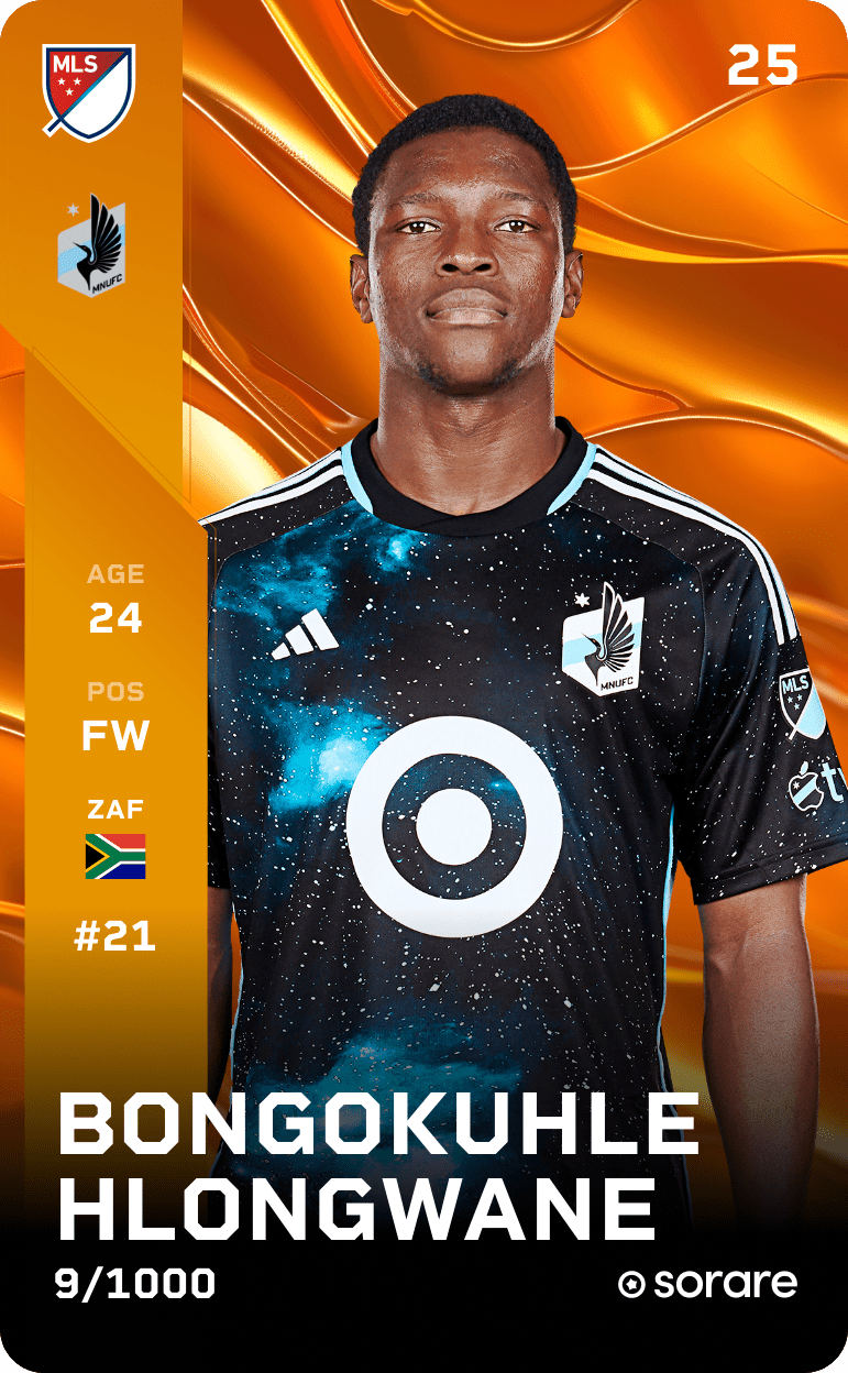 Bongokuhle Hlongwane 2025-26 • Limited 9/1000