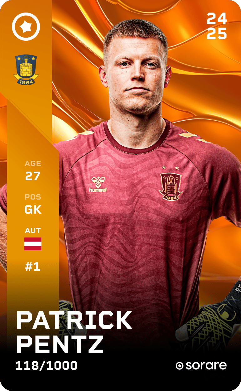 Patrick Pentz 2024-25 • Limited 118/1000