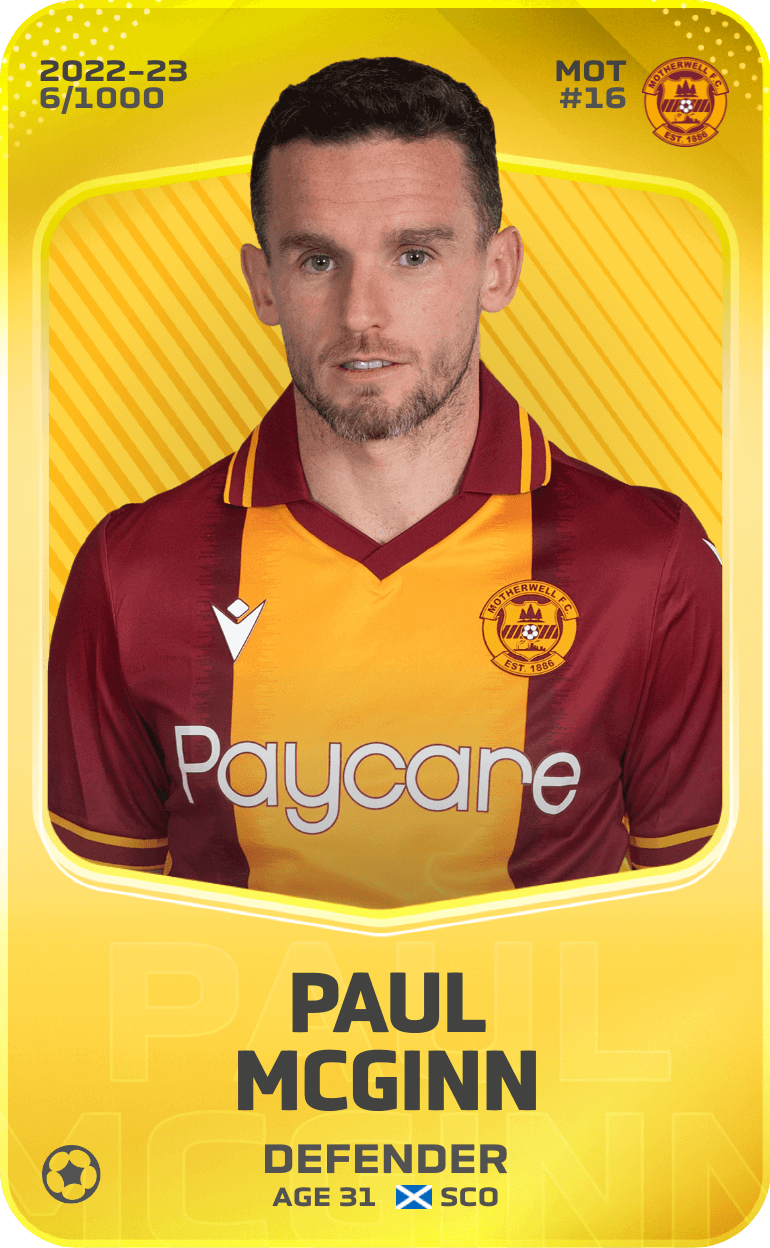 Paul McGinn 2022-23 • Limited 6/1000
