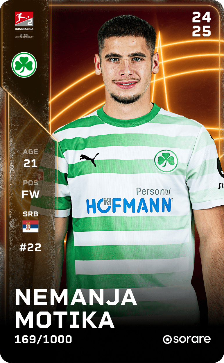 Nemanja Motika 2024-25 • Limited 169/1000
