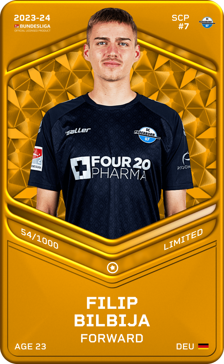 Filip Bilbija 2023-24 • Limited 54/1000