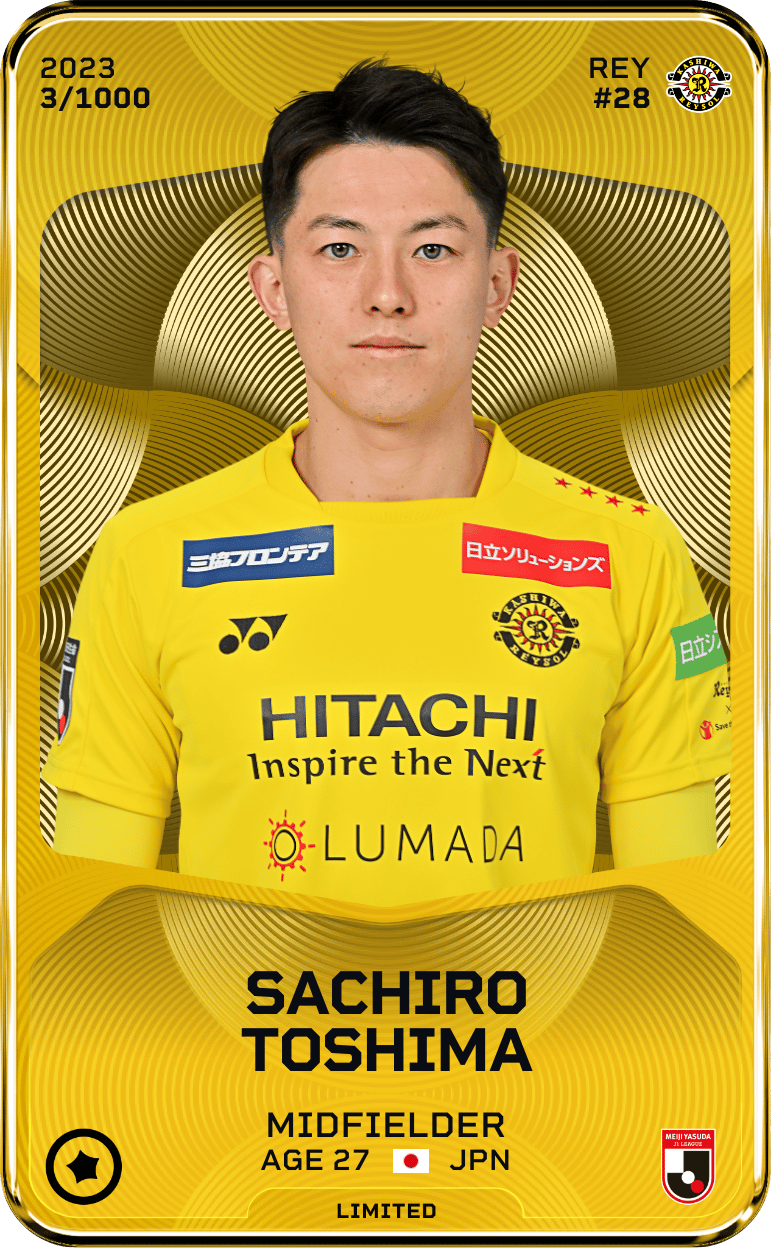 Sachiro Toshima 2023-24 • Limited 3/1000