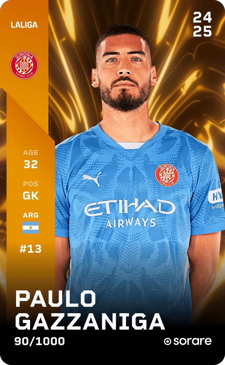 Paulo Gazzaniga 2024-25 • Limited 90/1000