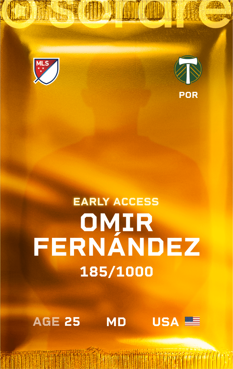 Omir Fernandez 2025-26 • Limited 185/1000