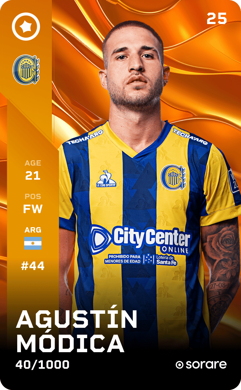 Agustín Módica 2025-26 • Limited 40/1000