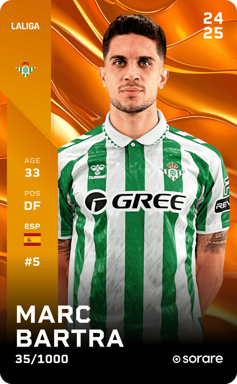 Marc Bartra 2024-25 • Limited 35/1000