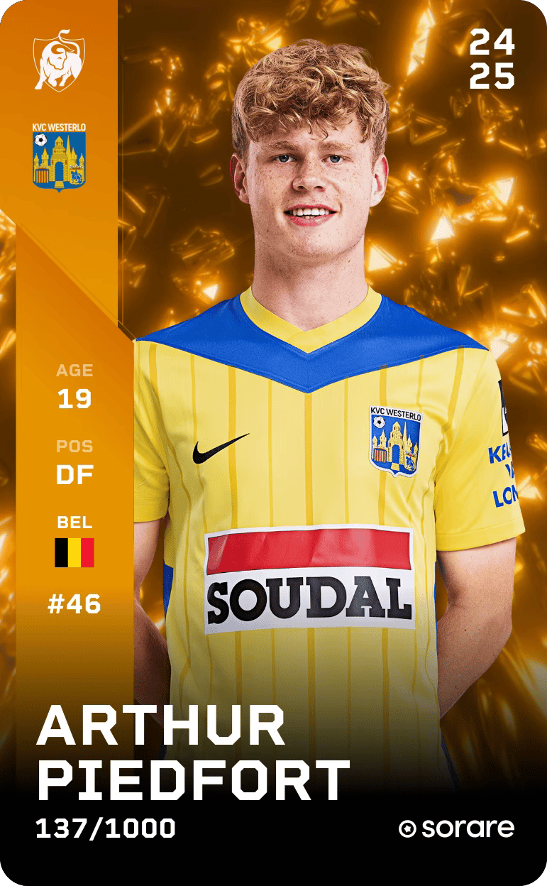Arthur Piedfort 2024-25 • Limited 137/1000