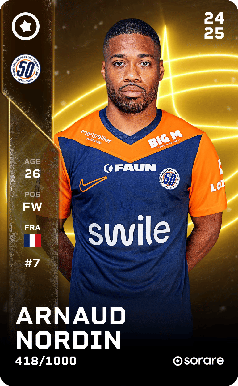 Arnaud Nordin 2024-25 • Limited 418/1000