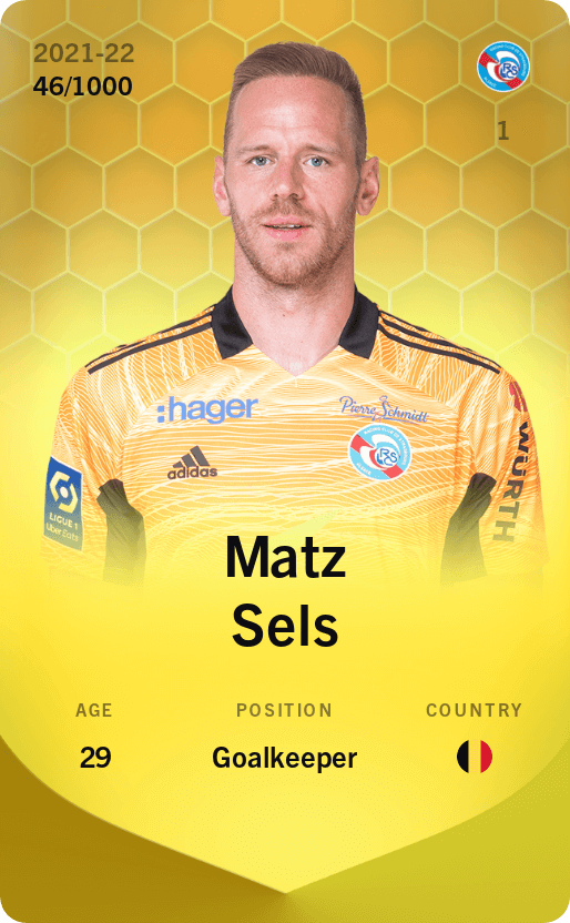 Matz Sels 2021-22 • Limited 46/1000