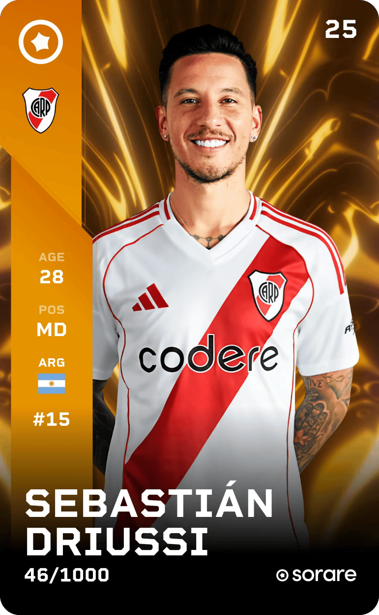 Sebastián Driussi 2025-26 • Limited 46/1000
