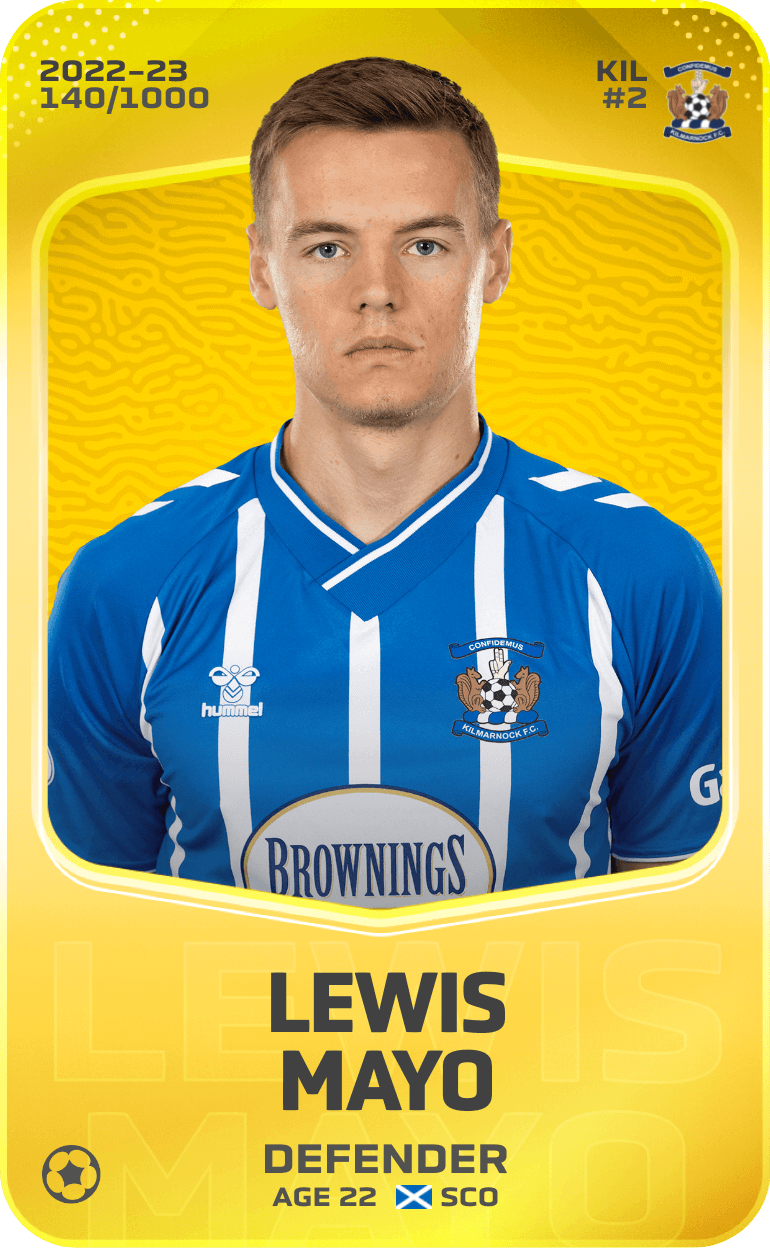Lewis Mayo 2022-23 • Limited 140/1000