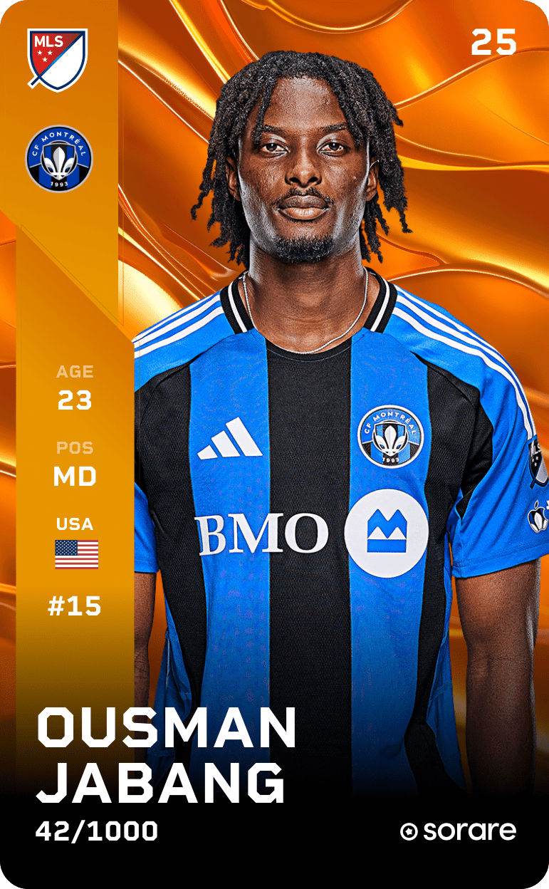 Ousman Jabang 2025-26 • Limited 42/1000