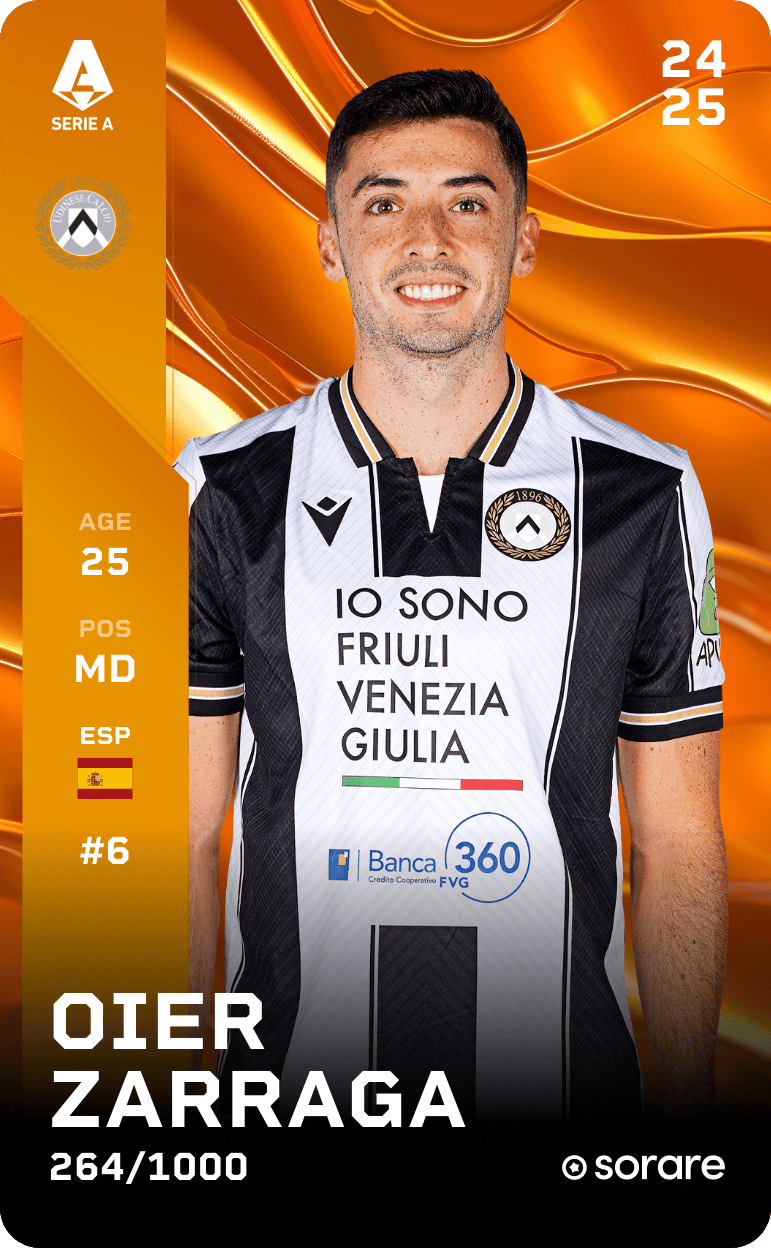 Oier Zarraga 2024-25 • Limited 264/1000