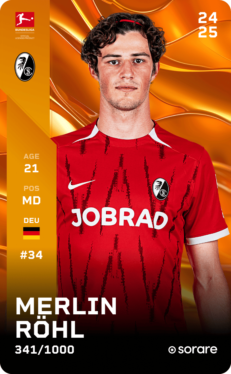 Merlin Röhl 2024-25 • Limited 341/1000