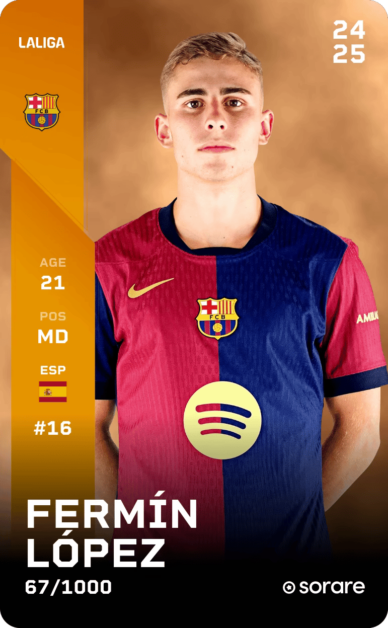 Fermín 2024-25 • Limited 67/1000