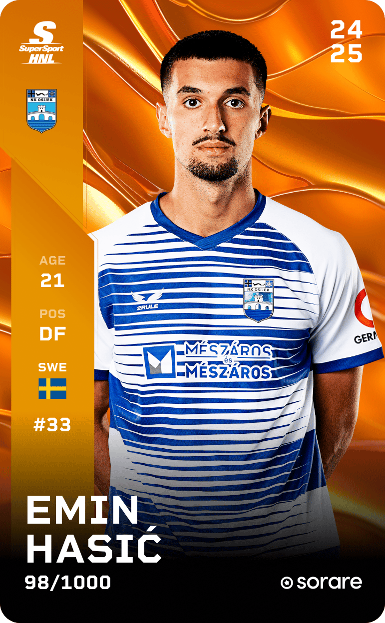 Emin Hasić 2024-25 • Limited 98/1000
