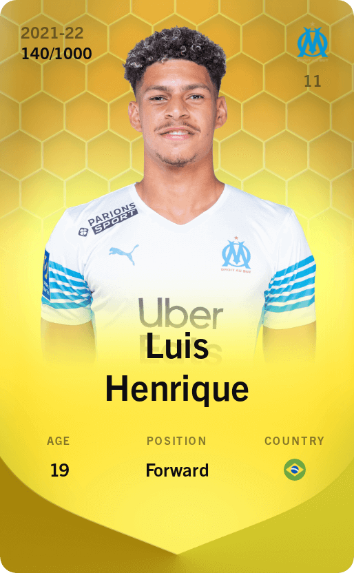 Luis Henrique 2021-22 • Limited 140/1000