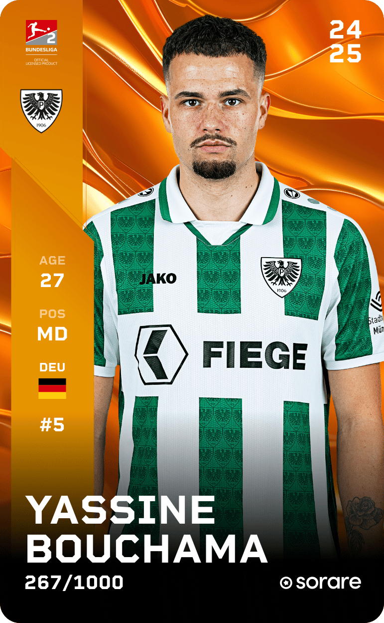 Yassine Bouchama 2024-25 • Limited 267/1000