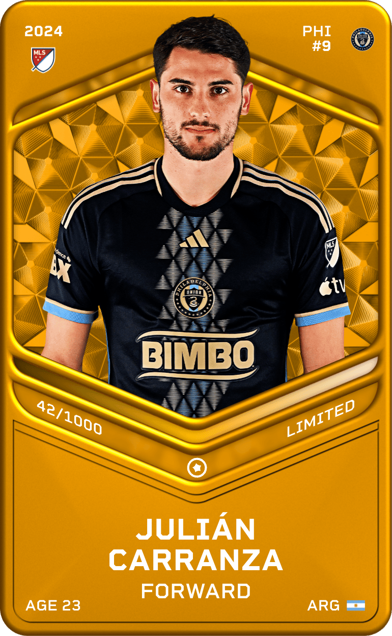 Julián Carranza 2024-25 • Limited 42/1000