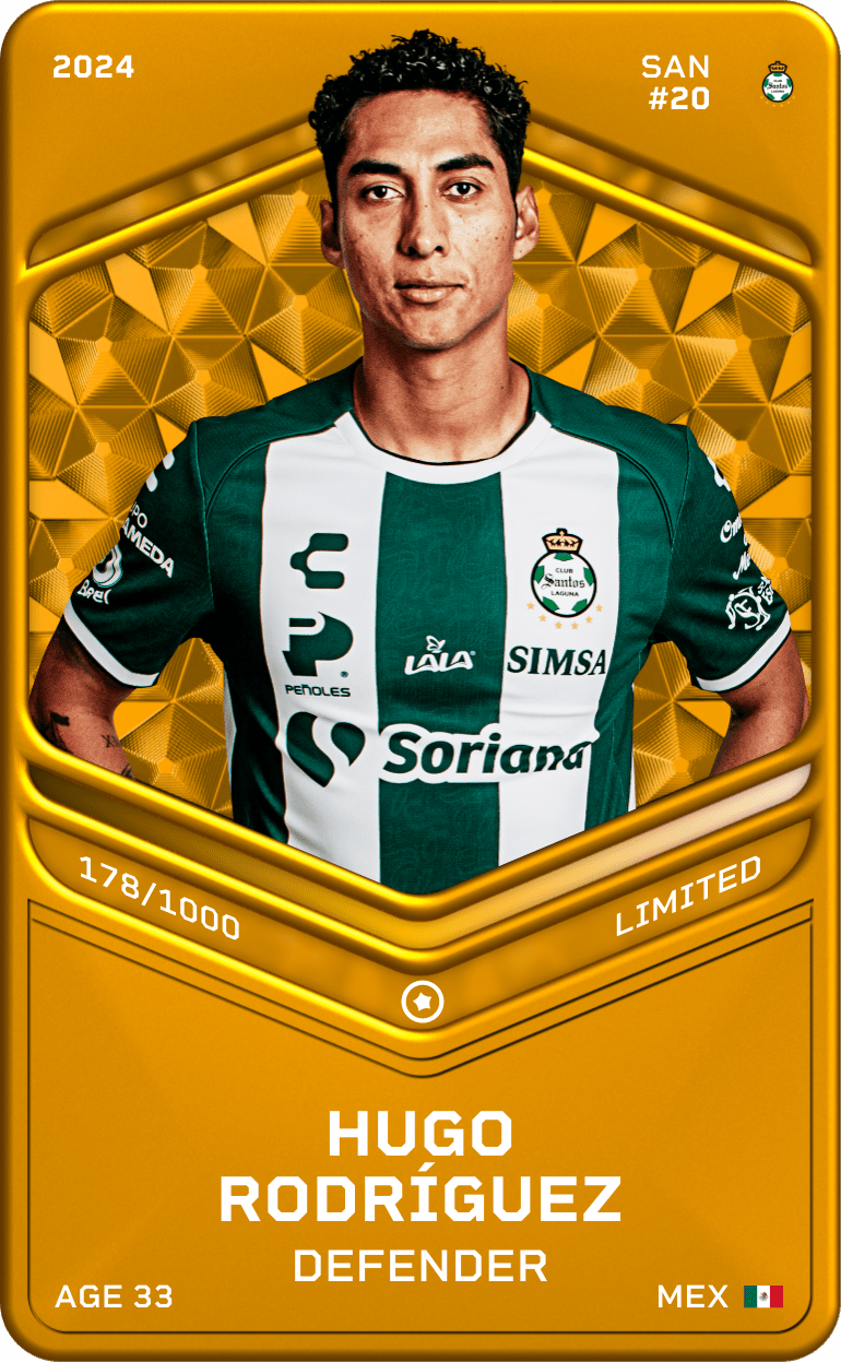 Hugo Rodríguez 2024-25 • Limited 178/1000