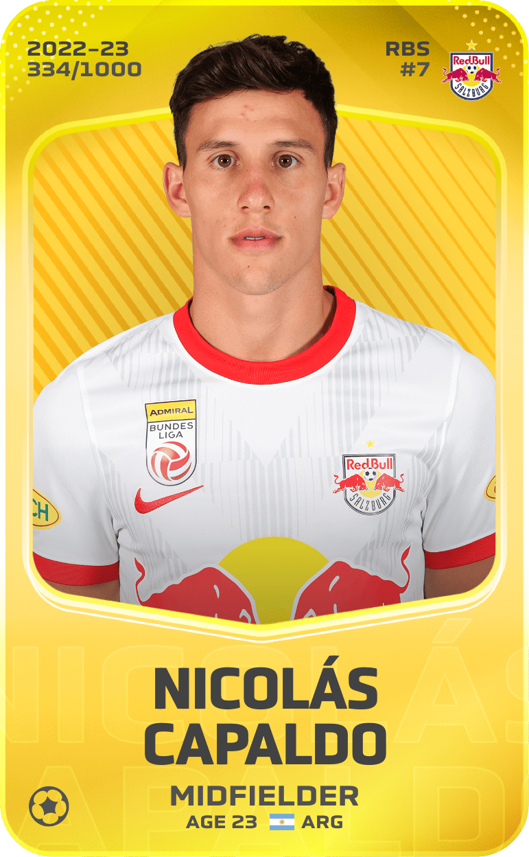 Nicolás Capaldo 2022-23 • Limited 334/1000