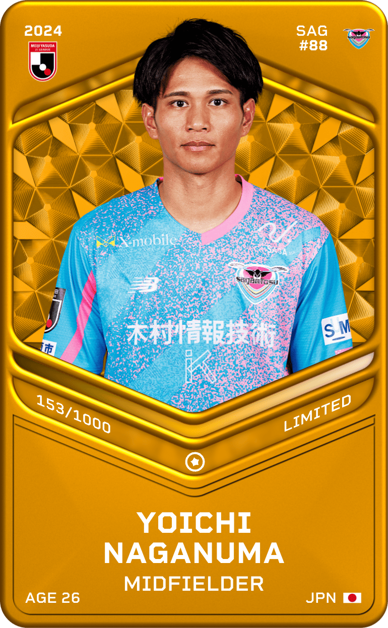 Yoichi Naganuma 2024-25 • Limited 153/1000