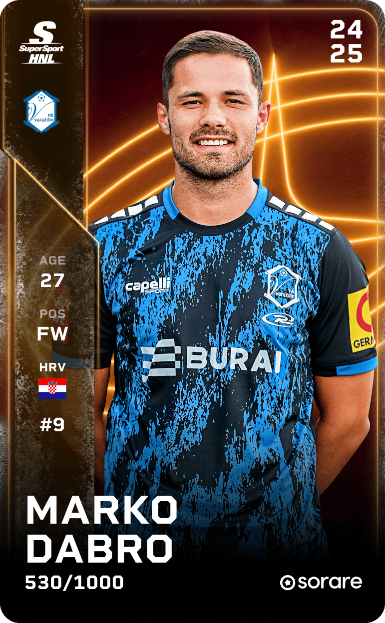 Marko Dabro 2024-25 • Limited 530/1000