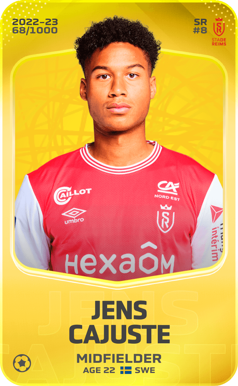 Jens Cajuste 2022-23 • Limited 68/1000