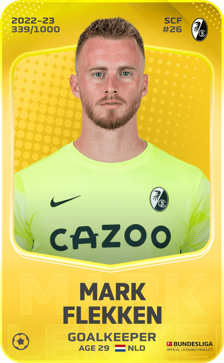 Mark Flekken 2022-23 • Limited 339/1000