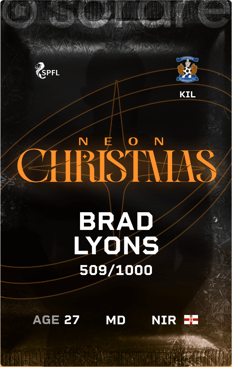 Brad Lyons 2024-25 • Limited 509/1000