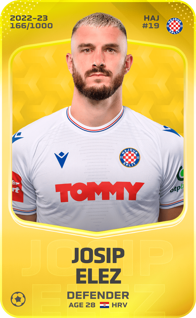 Josip Elez 2022-23 • Limited 166/1000