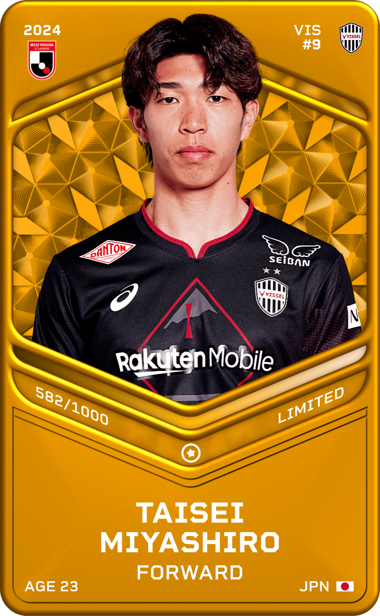 Taisei Miyashiro 2024-25 • Limited 582/1000