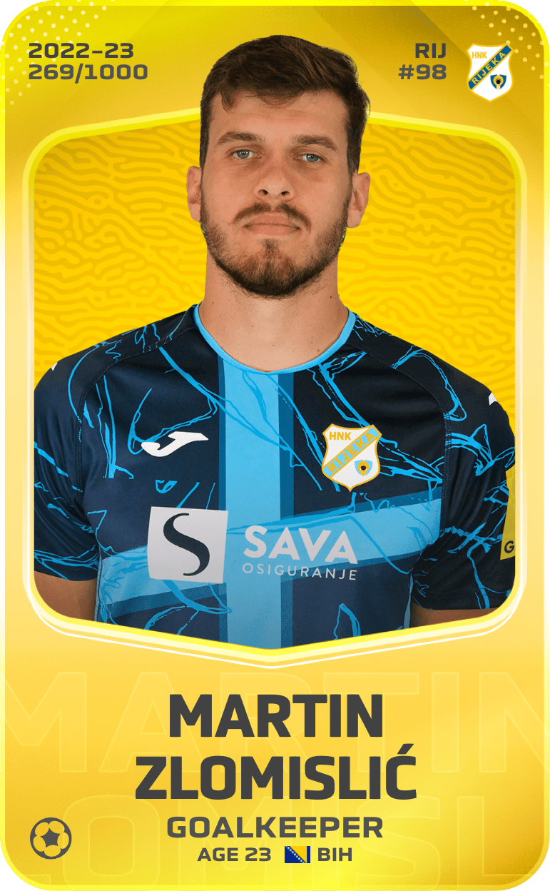 Martin Zlomislić 2022-23 • Limited 269/1000