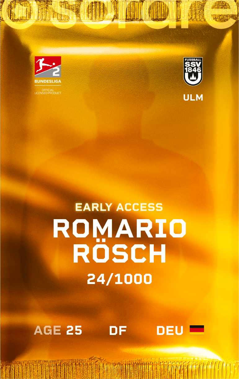 Romario Rösch 2024-25 • Limited 24/1000