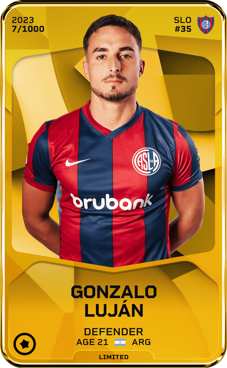 Gonzalo Luján 2023-24 • Limited 7/1000