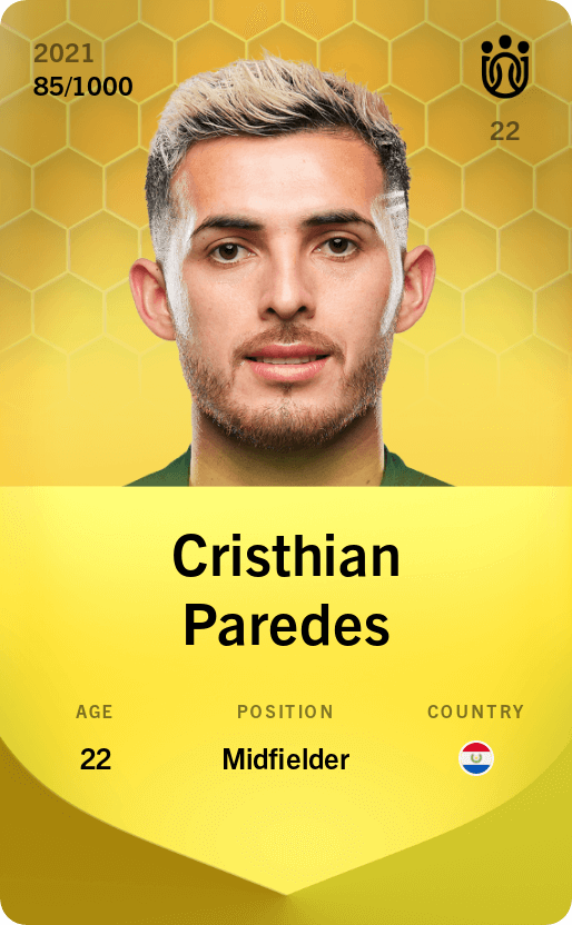 Cristhian Paredes 2021-22 • Limited 85/1000