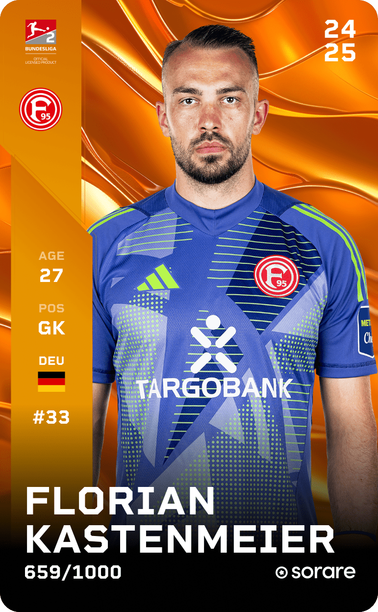 Florian Kastenmeier 2024-25 • Limited 659/1000