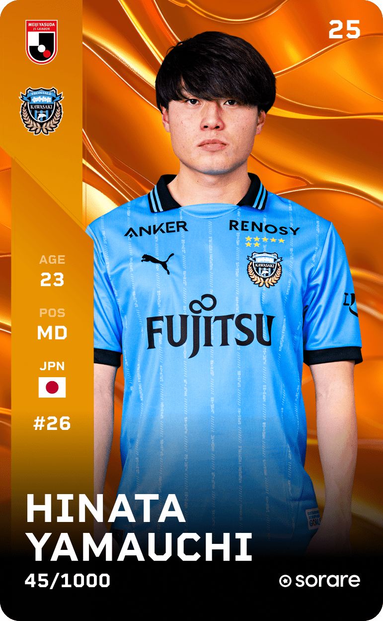Hinata Yamauchi 2025-26 • Limited 45/1000