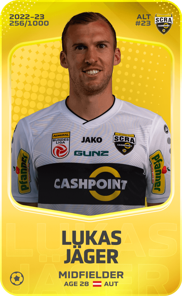 Lukas Jäger 2022-23 • Limited 256/1000