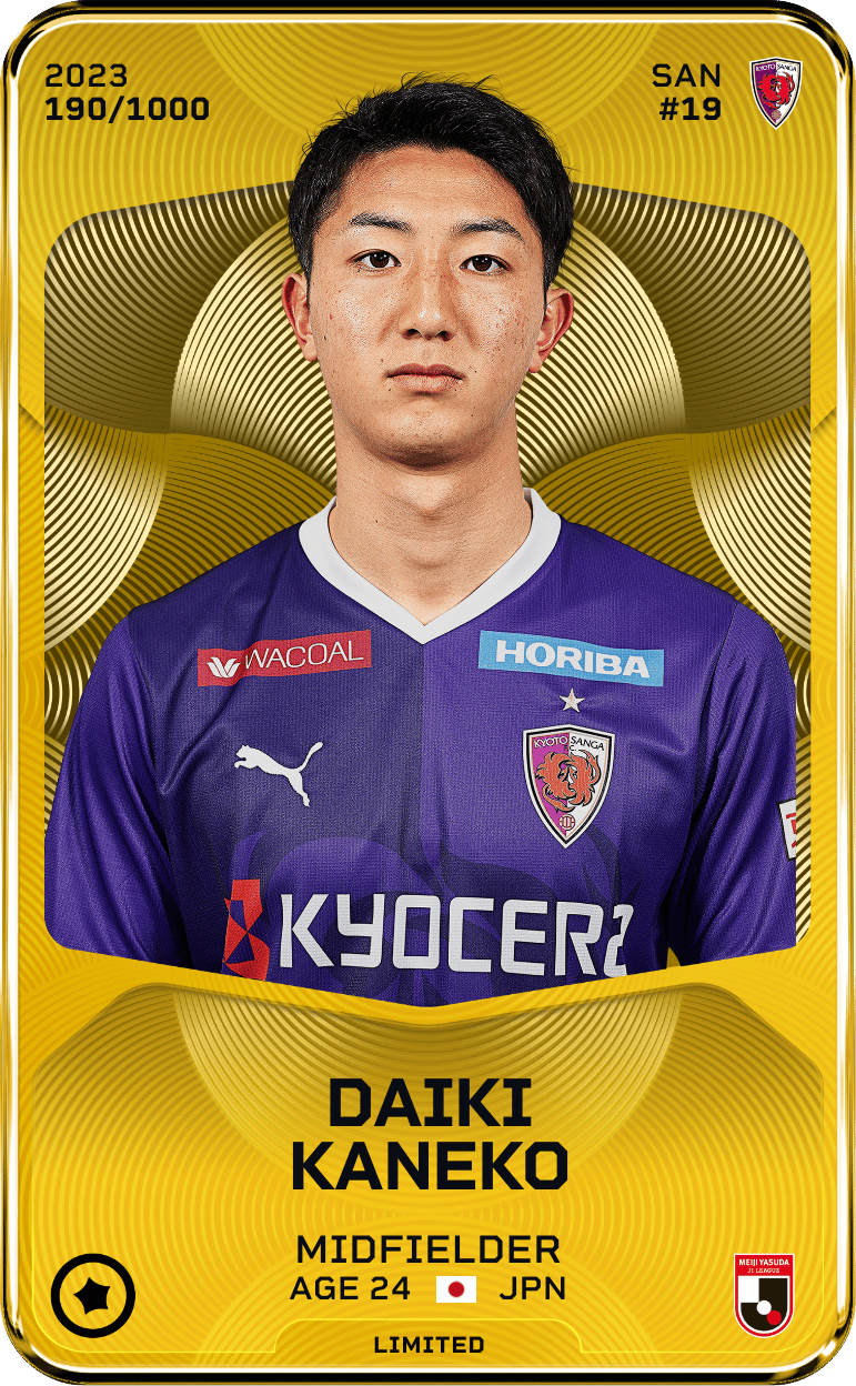 Daiki Kaneko 2023-24 • Limited 190/1000