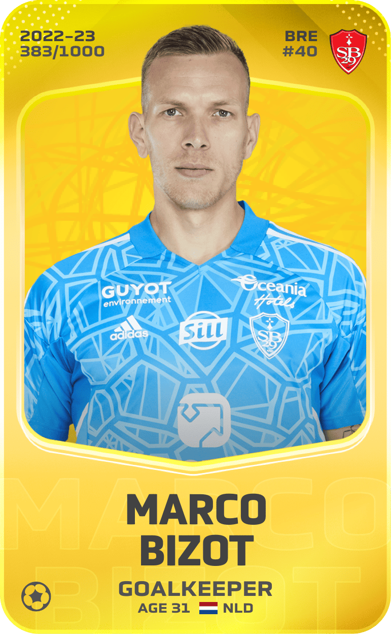 Marco Bizot 2022-23 • Limited 383/1000