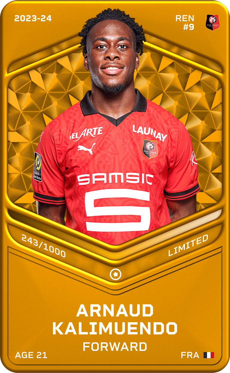 Arnaud Kalimuendo 2023-24 • Limited 243/1000
