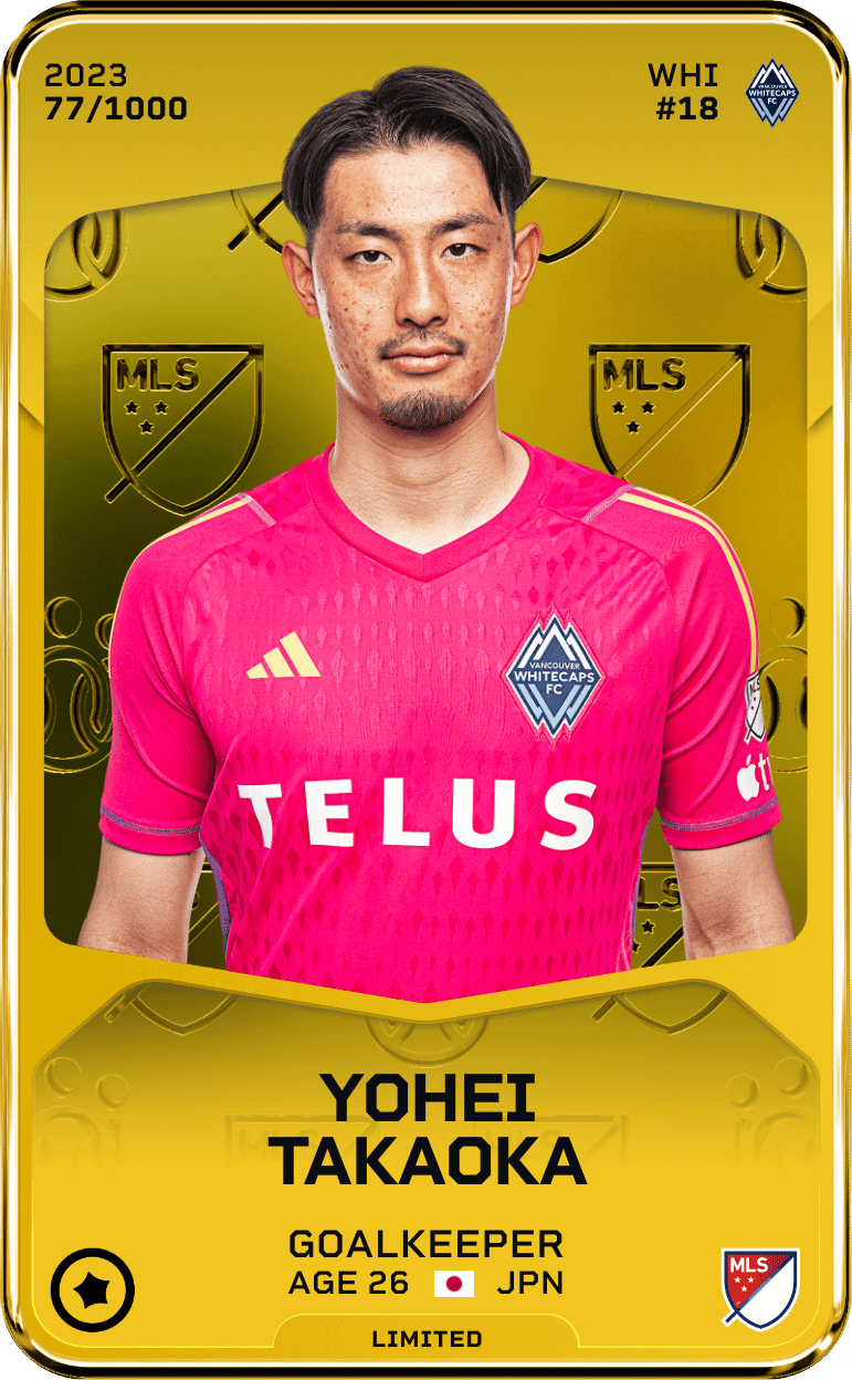 Yohei Takaoka 2023-24 • Limited 77/1000