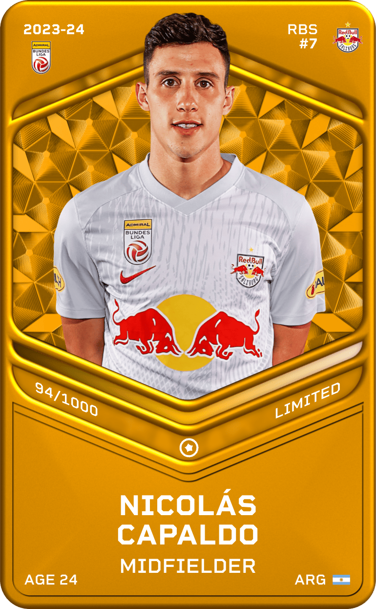Nicolás Capaldo 2023-24 • Limited 94/1000