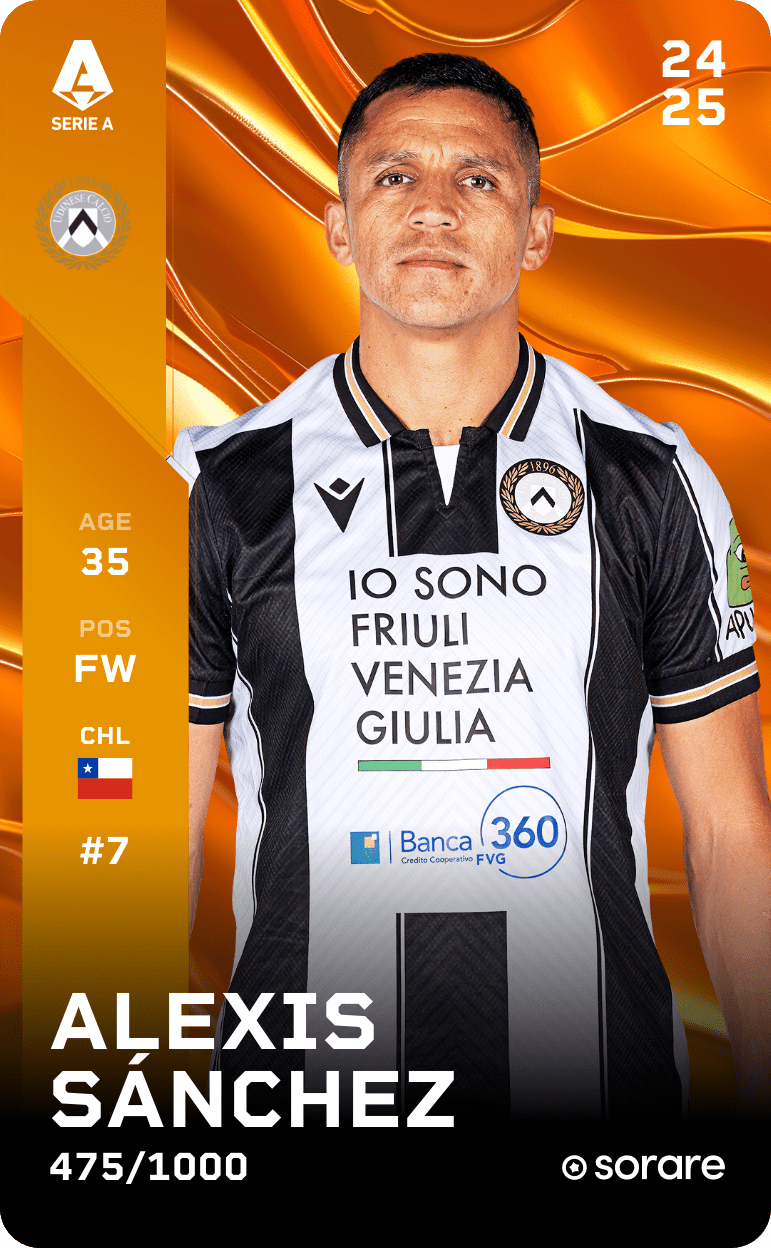 Alexis Sánchez 2024-25 • Limited 475/1000
