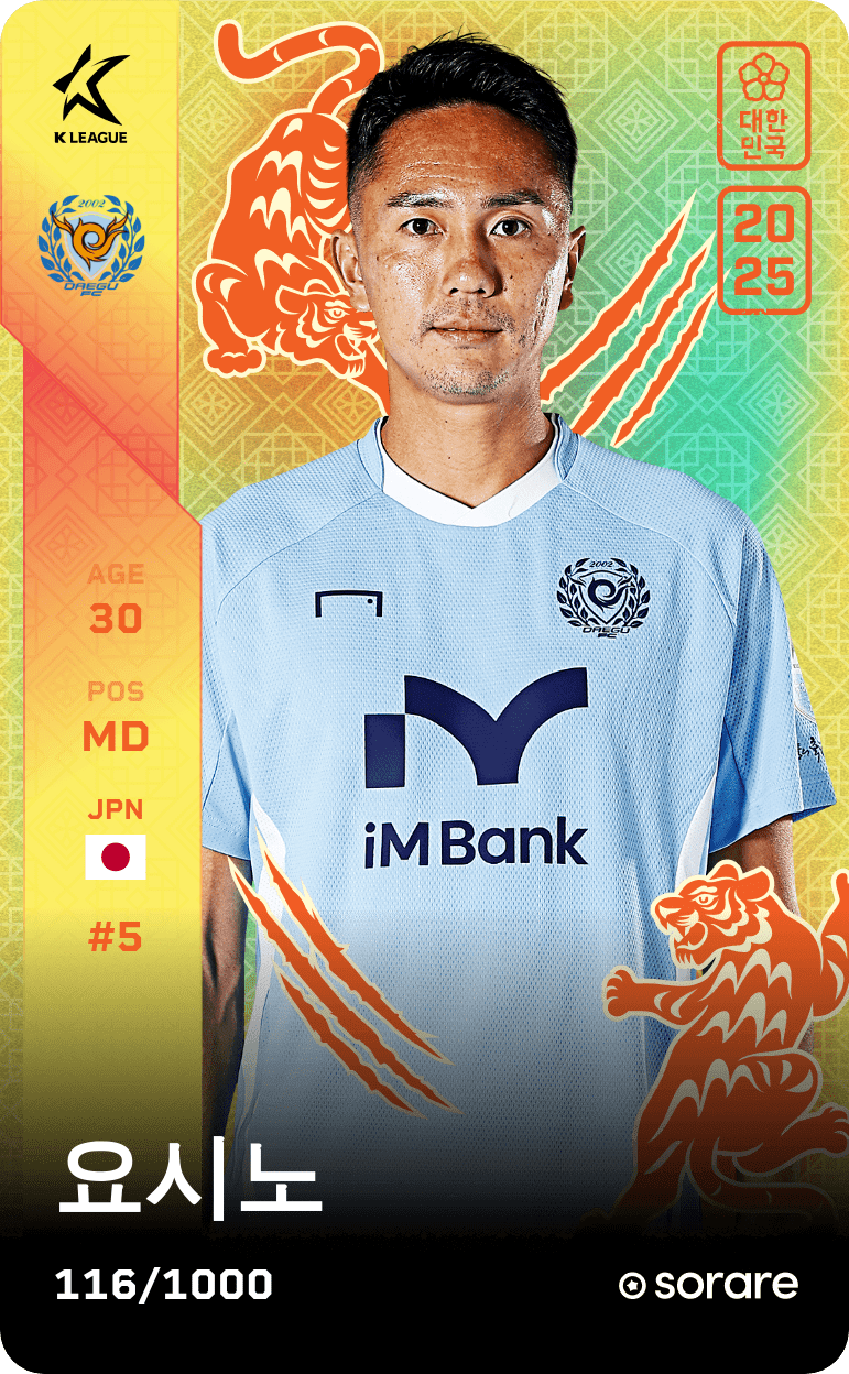 Kyohei Yoshino 2025-26 • Limited 116/1000