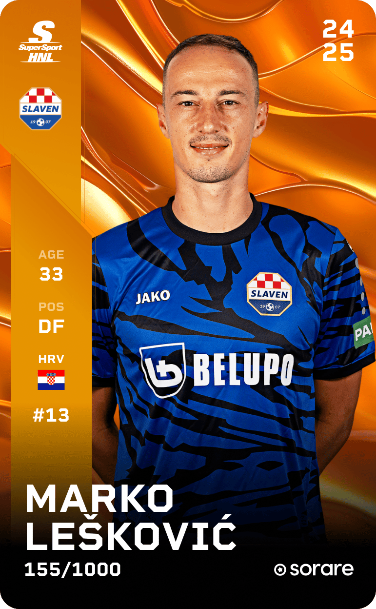 Marko Lešković 2024-25 • Limited 155/1000